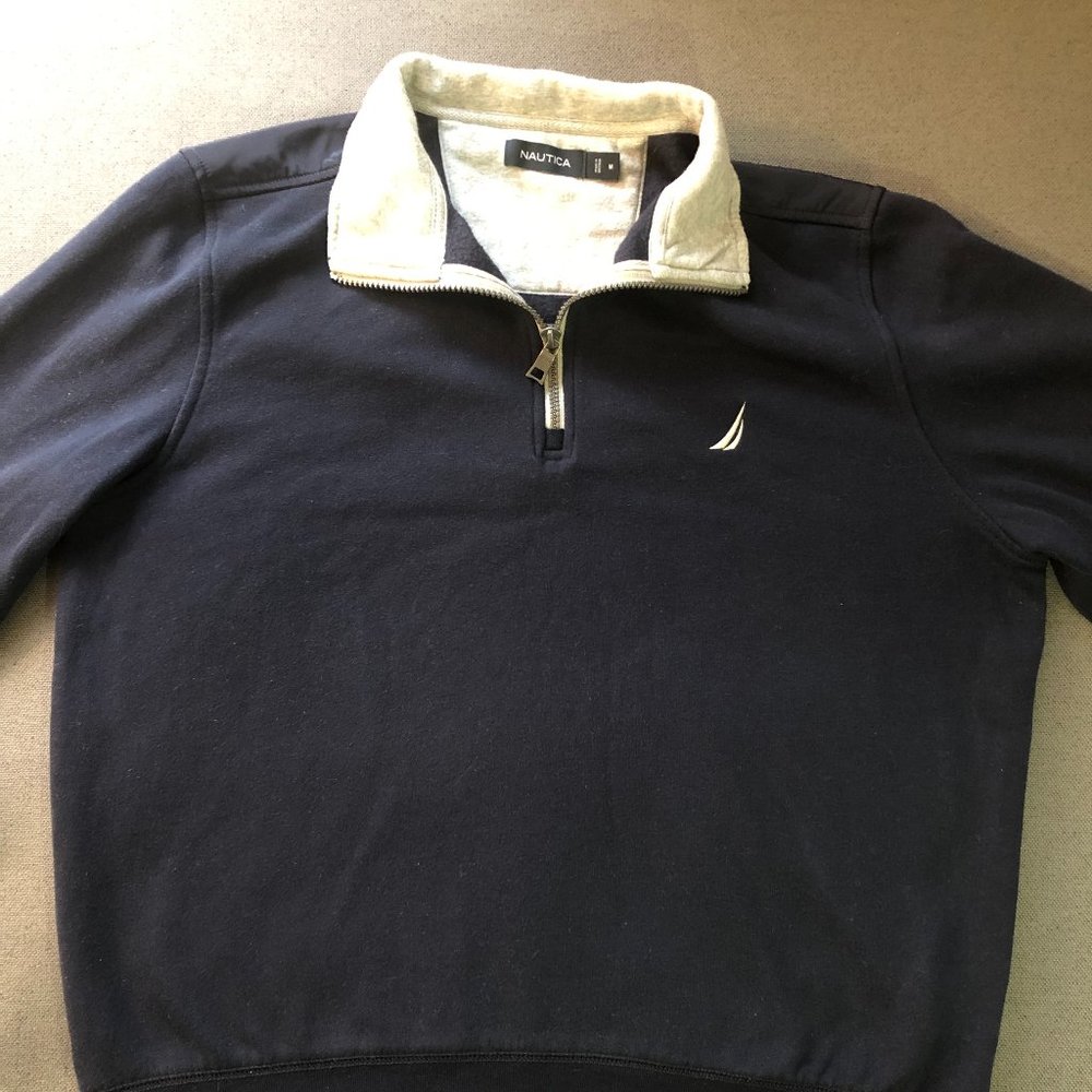 Nautica Mens Blue Sweater